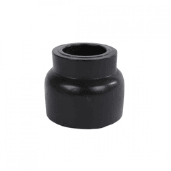 Tea light holder Mason mango wood black 7 cm