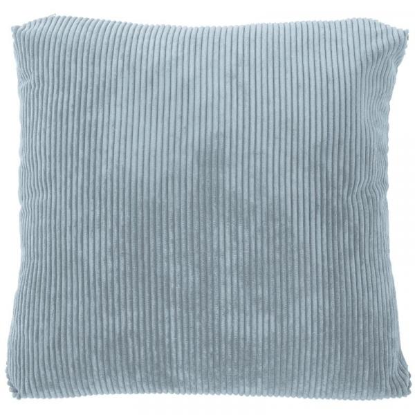Tiseco Kissen Cordovan weich blau 60 x 60 cm