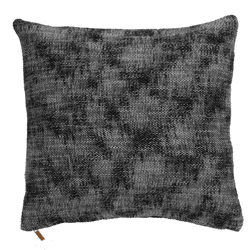 Tiseco Kissen Melange schwarz 45 x 45 cm