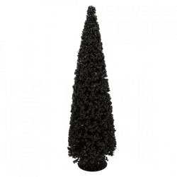 Weihnachtsbaum Sparkle Berry schwarz 60 cm