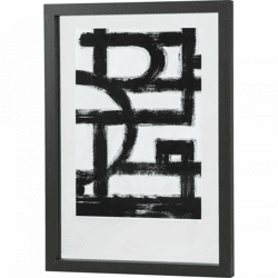 WOOOD Fotorahmen Blake schwarz 44 x 64 cm