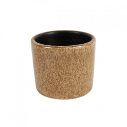 Bloempot Fred bruin 10 cm