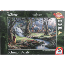 Disney, Snow White - 1000 piece jigsaw puzzle (Thomas Kinkade)