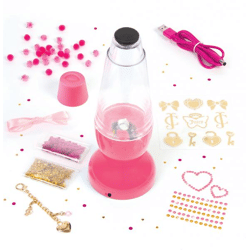 Juicy Couture - Sparkling swirl LED color changing lamp