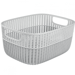 Keeeper Wäschekorb grau 29 cm 6,8 L