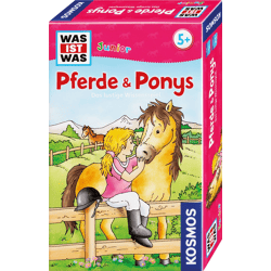 Kosmos 712563 - WAS IST WAS Junior - Pferde und Ponys - Das lustige Wissensspiel