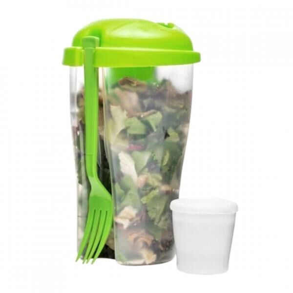 Sagaform Salattasse zum Mitnehmen grün 800 ml