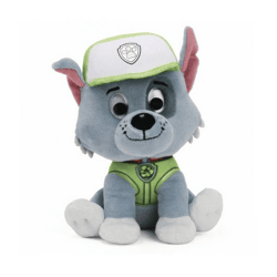 Spin Master 48316 - Paw Patrol plush figure Rocky, 15cm