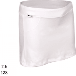 Avento sports skirt kids 74KY basic white 2 assorted 98 pcs.
