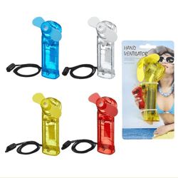 Hand fan on card , 4/s
