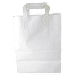 Papiertüte weiß 33 cm Satz von 250