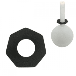 Stjernsund Kerzenring Loua schwarz matt 5,5 cm