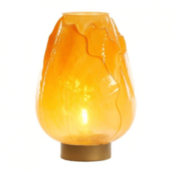 Light & Living Tischleuchte Ginny LED auf Batterie orange 19,5 cm