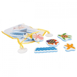 Mini Club Badewannen-Aufklebefiguren 11 cm Satz von 16