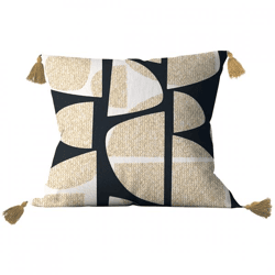 Ateliers du Linge kussen Imprime Nobaly 40 x 40 cm