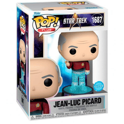 Funko 83772 - Pop! Plus - Jean-Luc Picard (Glitter)