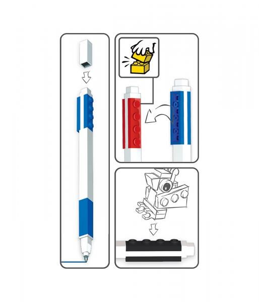LEGO - Gelstift - 3 Farben