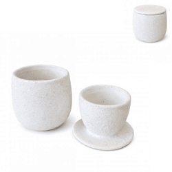 Paju Topf James weiß 10 cm 2-teilig