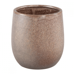PTMD bloempot Freja L bruin 17 cm