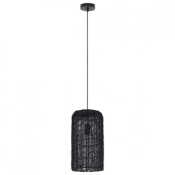 PTMD Hängeleuchte Idris schwarz 41 cm