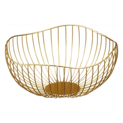 Schale wave, gold, ca. 25cmD
