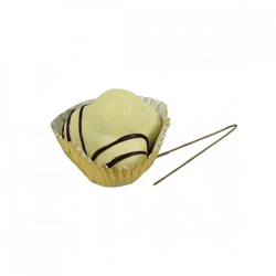 Dekoration Anhänger/Abzug Bonbon-Dreieck 4 cm