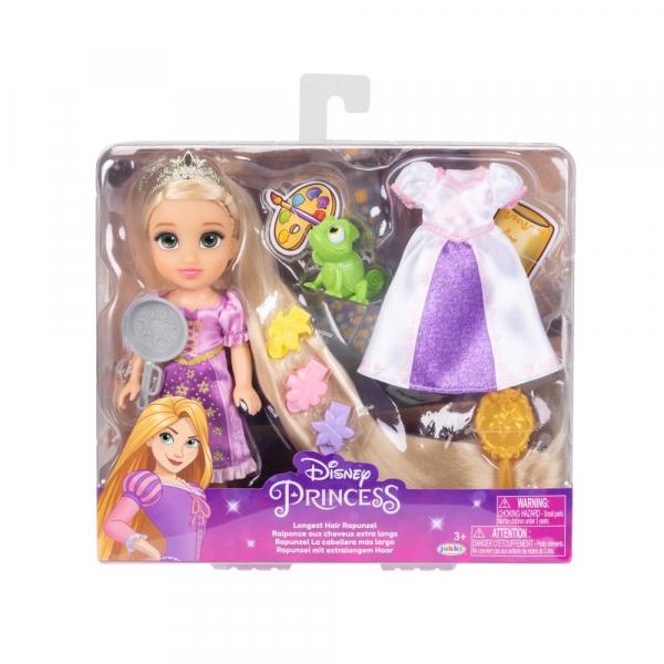 Disney Prinzessinnen - Rapunzel "Longest Hair" Puppe - Spielset