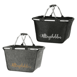 Everyday heroine felt shopping basket 2/s 