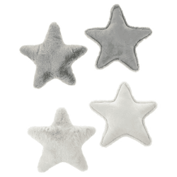 Star cushion, 2/s. approx. 45x45cm