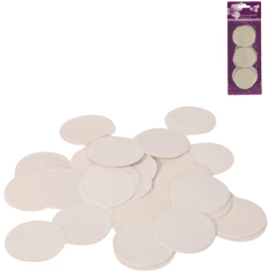 Konfetti rund elfenbein 100 g