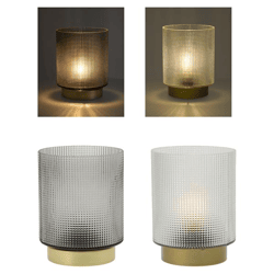LED light, glass, style, 2/s, small, approx. 15cmH