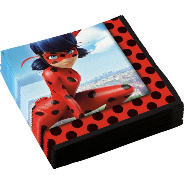 Miraculous - 20 napkins 33 x 33 cm