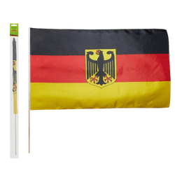 Staff flag Germany 60x90cm with eagle