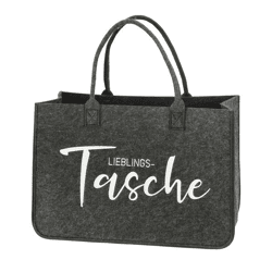 Bag felt favorite bag embroidery approx. 49x34cm 