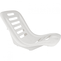 Waimea Strand Eimer Stuhl weiß 55 cm