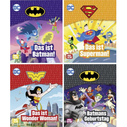 DC Superheroes Pixi: 5-8 - 24 mini-booklets in a display