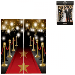 Wall decoration Hollywood Scene 165 cm 2-piece
