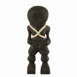 J-Line figure Primitive mango wood black 41 cm