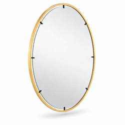 Len-Fra Wandspiegel Salem gold 80 cm