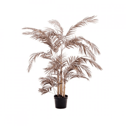 Light & Living artificial plant Palm metallic dark bronze in pot 145 cm