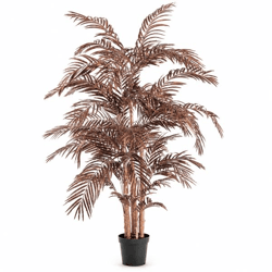 Light & Living artificial plant Palm in pot metallic bronze 198 cm