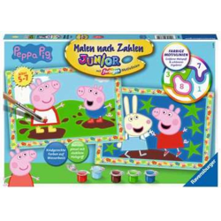 Peppa Pig - Painting by Numbers Junior