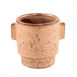 PTMD flower pot Katelynn ceramic S orange 13 cm