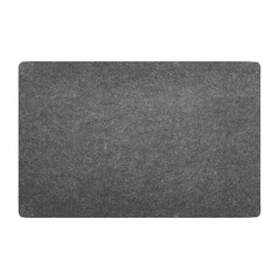 Tischset Filz grau ca. 45cm x 30cm 
