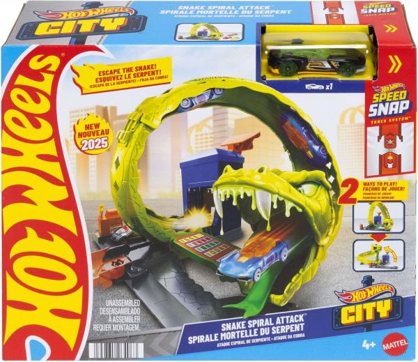 Mattel JBM63 - Hot Wheels City Snake Gas Station
