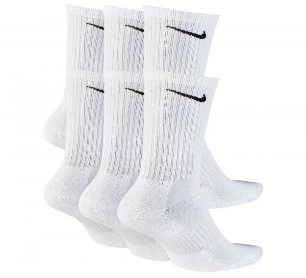 Nike Everyday Cushioned Crew-Socks 6 Pack SX7666-100