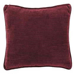 Tiseco cushion Ribble pommegranate 45 x 45 cm