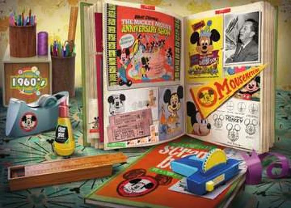 1960 Mickey Anniversary - Puzzle - 1000 Teile