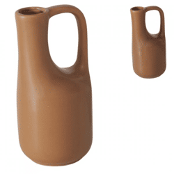 Boltze home Vase Mirosa braun 18 cm 2 sortiert