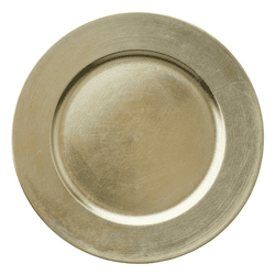 Decorative plate, champagne, approx. 33 cmD